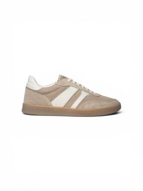 COLLEGIUM Handmade ‘Women’s Court III’ Sneakers in Taupe